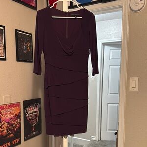 Elegant Purple Dress